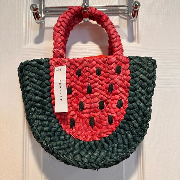 🍉 NWT Topshop watermelon handbag 🍉 - Picture 3 of 14